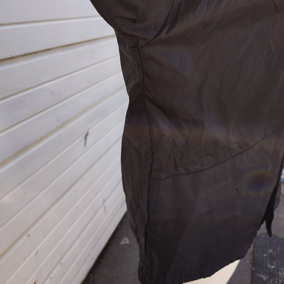Buckingham Palace Light Weight Rain Jacket Size Small Full Zip With Hood Nylon - Picture 4 of 9